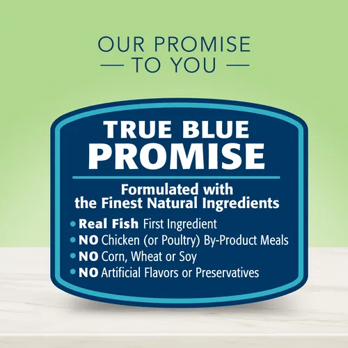 BLUE True Solutions Skin & Coat Care Adult Dry Cat Food, 15lb