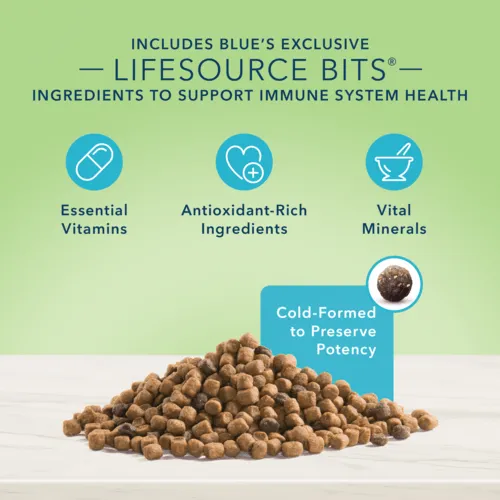 BLUE True Solutions Skin & Coat Care Adult Dry Cat Food, 15lb