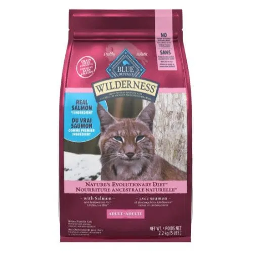 BLUE Wilderness Grain Free Salmon Recipe Dry Cat Food