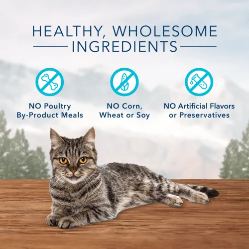 BLUE Wilderness Soft-Moist Cat Treats; Chicken & Trout