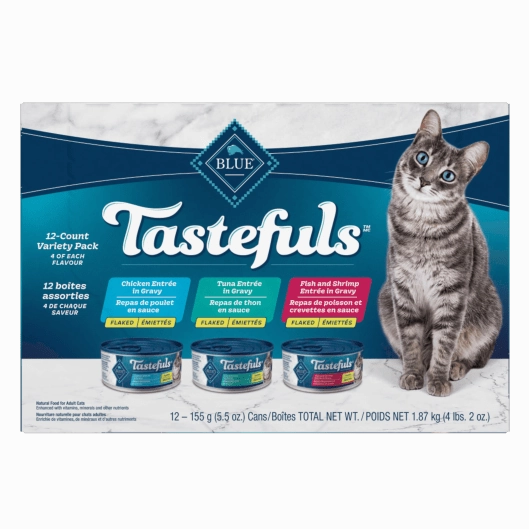 BLUE Tastefuls Flaked Entree Variety Pack; 5.5 oz
