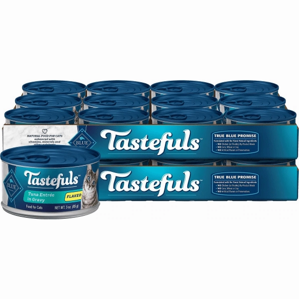 BLUE Tastefuls Flaked Tuna Entree in Gravy Canned Cat Food