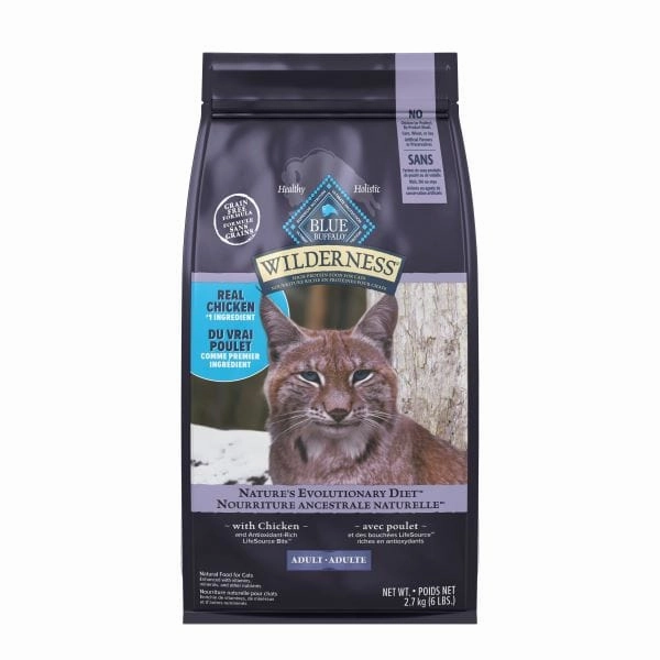 BLUE Wilderness Grain Free Chicken Recipe Dry Cat Food