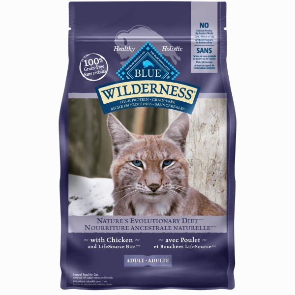 BLUE Wilderness Grain Free Chicken Recipe Dry Cat Food