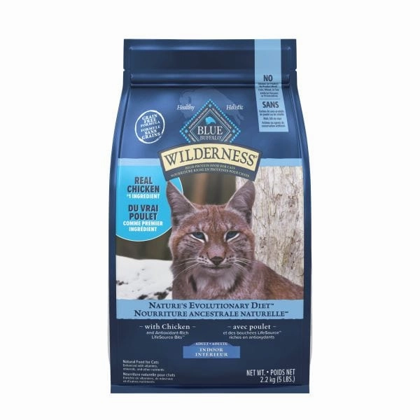 BLUE Wilderness Grain Free Indoor Chicken Recipe Dry Cat Food