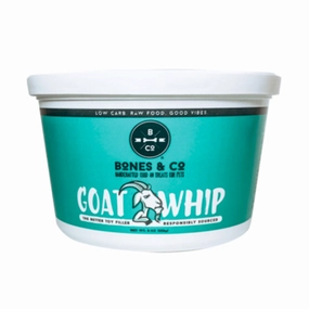 BONES & CO Frozen Goat Whip Treat for Dogs & Cats