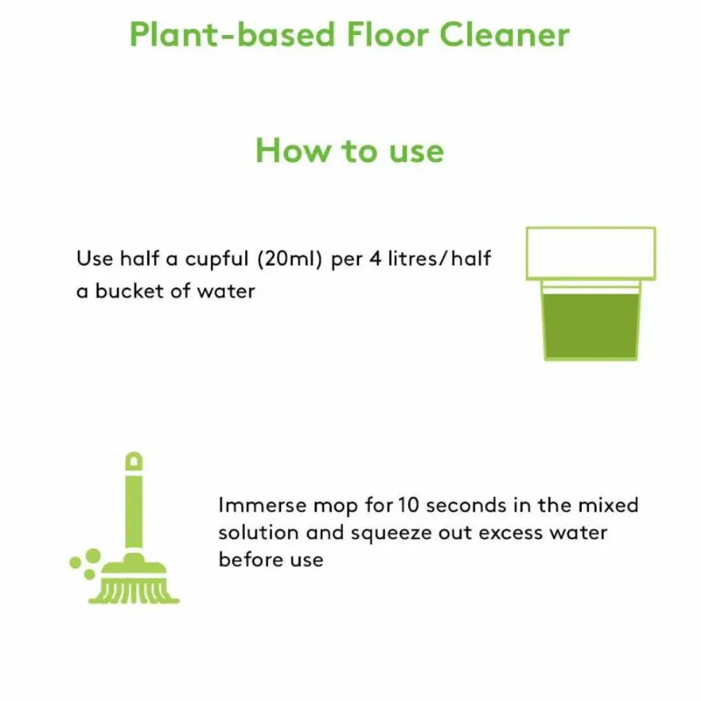 Born Good Turkish Apple Wood Fragrance Plant Based Disinfecting Floor Cleaner for Dogs and Cats