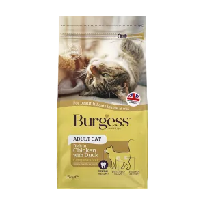 Burgess Cat Adult Chicken & Duck 1.5kg