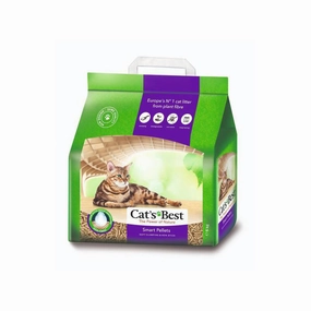 Cat's Best Smart Pellets Cat Litter - Soft Clumping & Non Stick 10L / 5kg (Nature Gold)