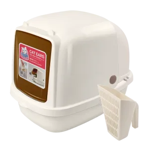 Catidea Cat Ears Litter Station XL - L64cm x W47cm x H49cm