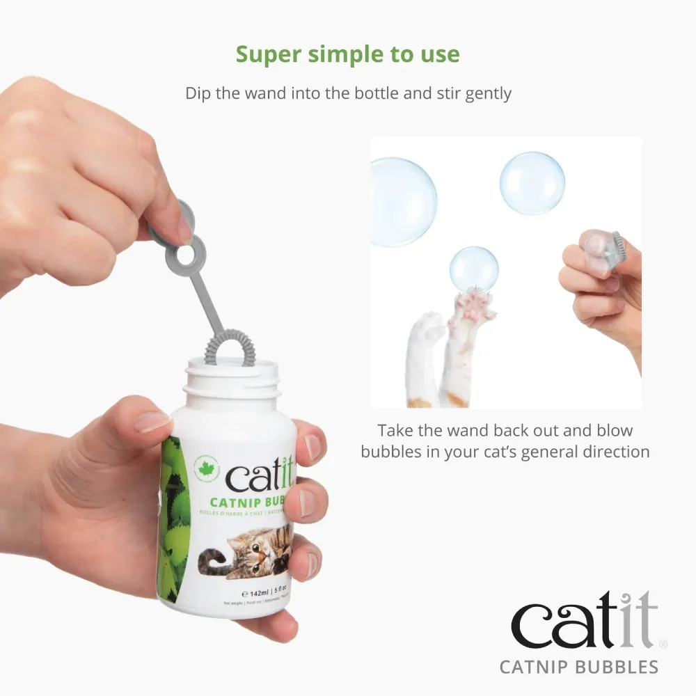 Catit Catnip Bubbles 5oz