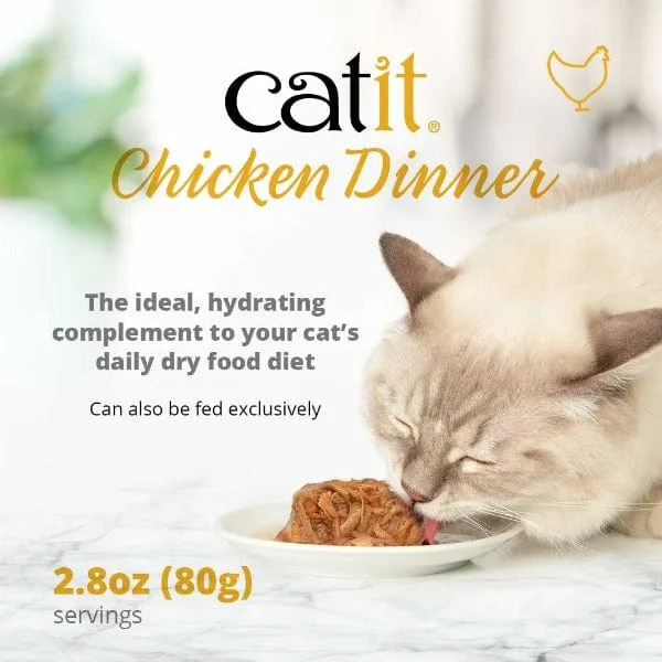 Catit Chicken Dinner with Tuna & Kale Wet Cat Food