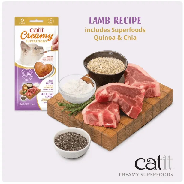 Catit Creamy Superfood Assorted Multipack Cat Treats