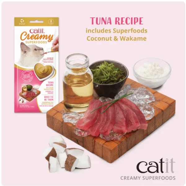 Catit Creamy Superfood Assorted Multipack Cat Treats
