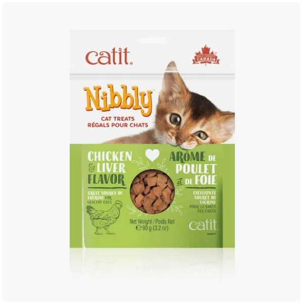 Catit Nibbly Chicken & Liver Flavour Cat Treats