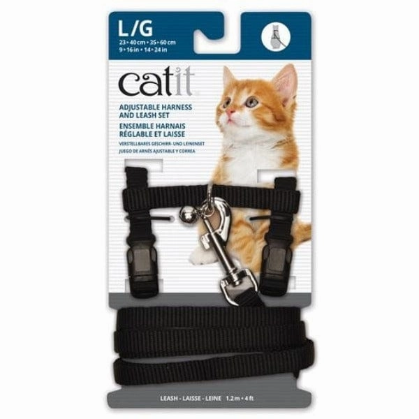 Catit Adjustable Harness and Leash Set