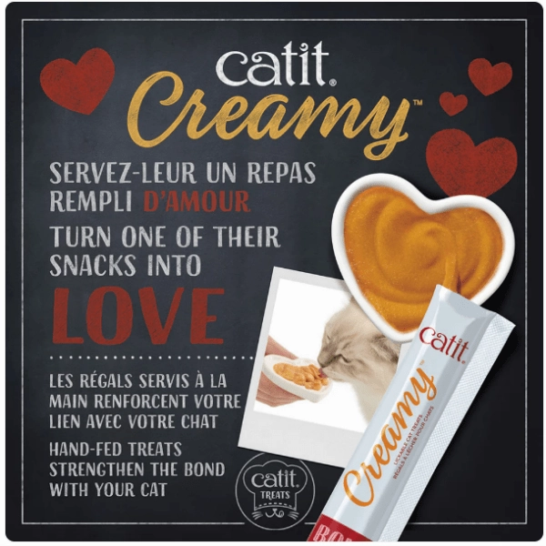 Catit Creamy Lickable Chicken & Liver Recipe Cat Treat