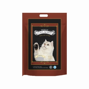 Cats Agree Premium Tofu Cat Litter - Espresso 2.8kg