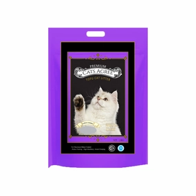 Cats Agree Premium Tofu Cat Litter - Floral Garden 2.8kg