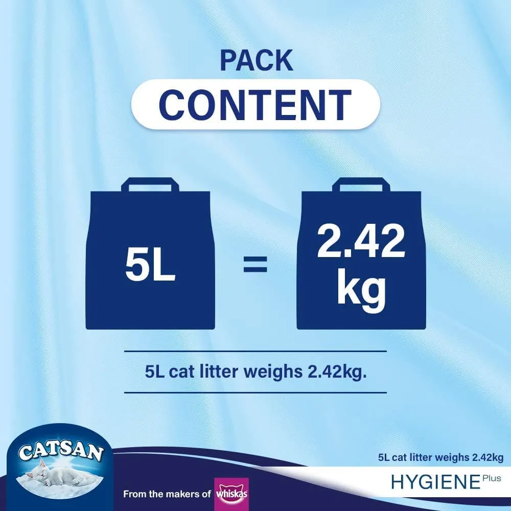 Catsan Hygiene PlusUnscented Non Clumping100% Natural Cat Litter