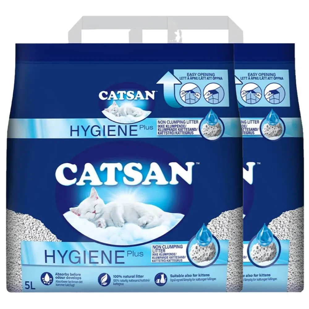 Catsan Hygiene PlusUnscented Non Clumping100% Natural Cat Litter