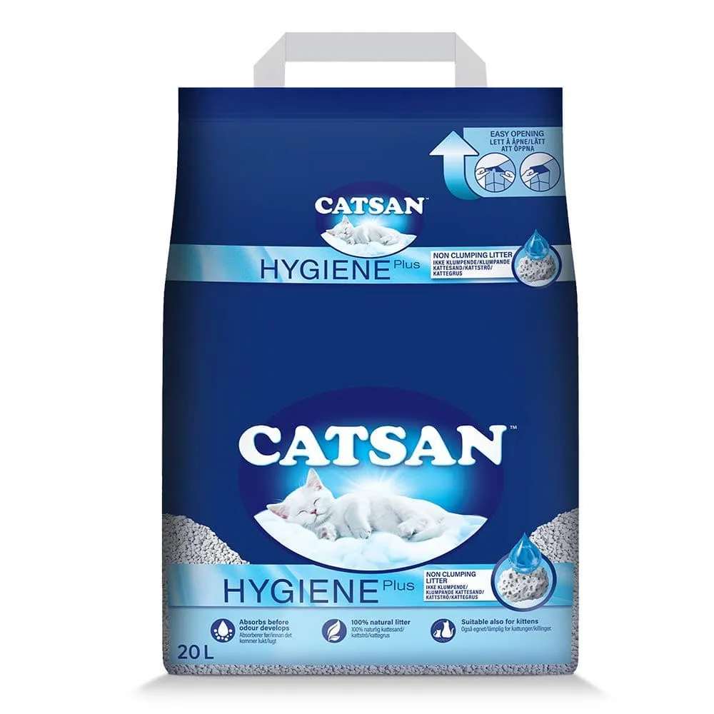 Catsan Hygiene PlusUnscented Non Clumping100% Natural Cat Litter