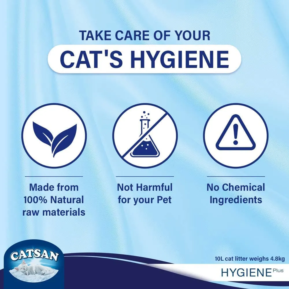 Catsan Hygiene PlusUnscented Non Clumping100% Natural Cat Litter