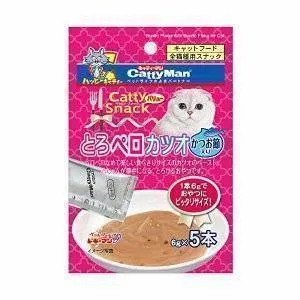 CattyMan Bonito Puree with Bonito Flake for Cat 6g x 5