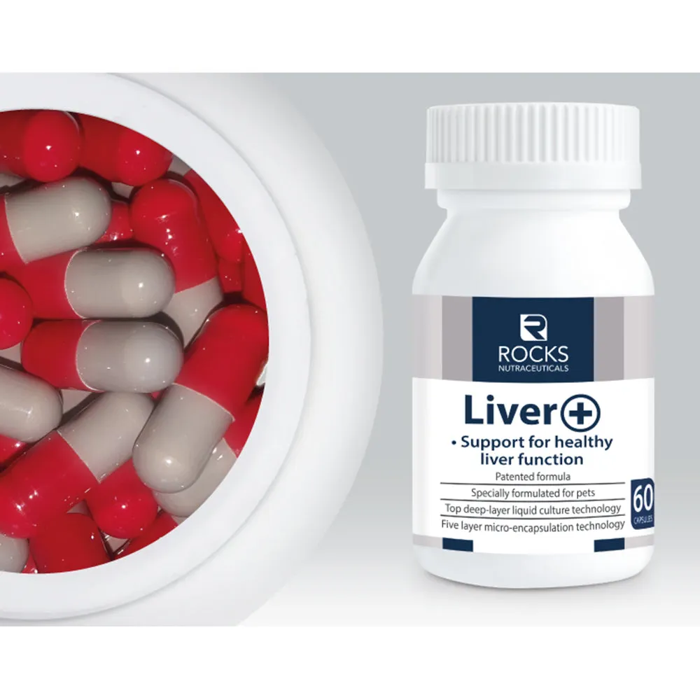*CHILLED* Rocks Nutraceuticals Liver  60caps