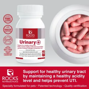 *CHILLED* Rocks Nutraceuticals Urinary  60caps
