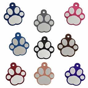 Custom Engraved Pet Tag; Special Paw