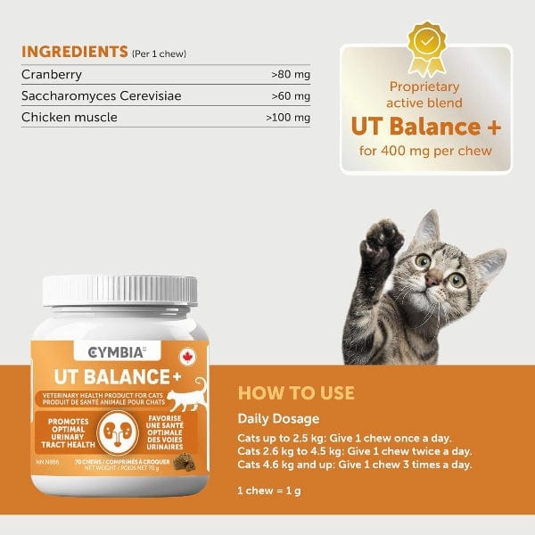 Cymbia UT BALANCE  Urinary Health Cat Supplement