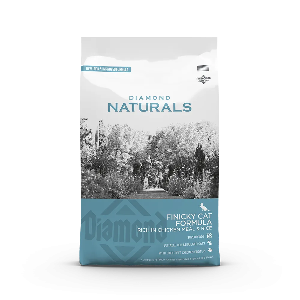Diamond Naturals Cat Finicky Chicken Meal & Rice Formula 3kg