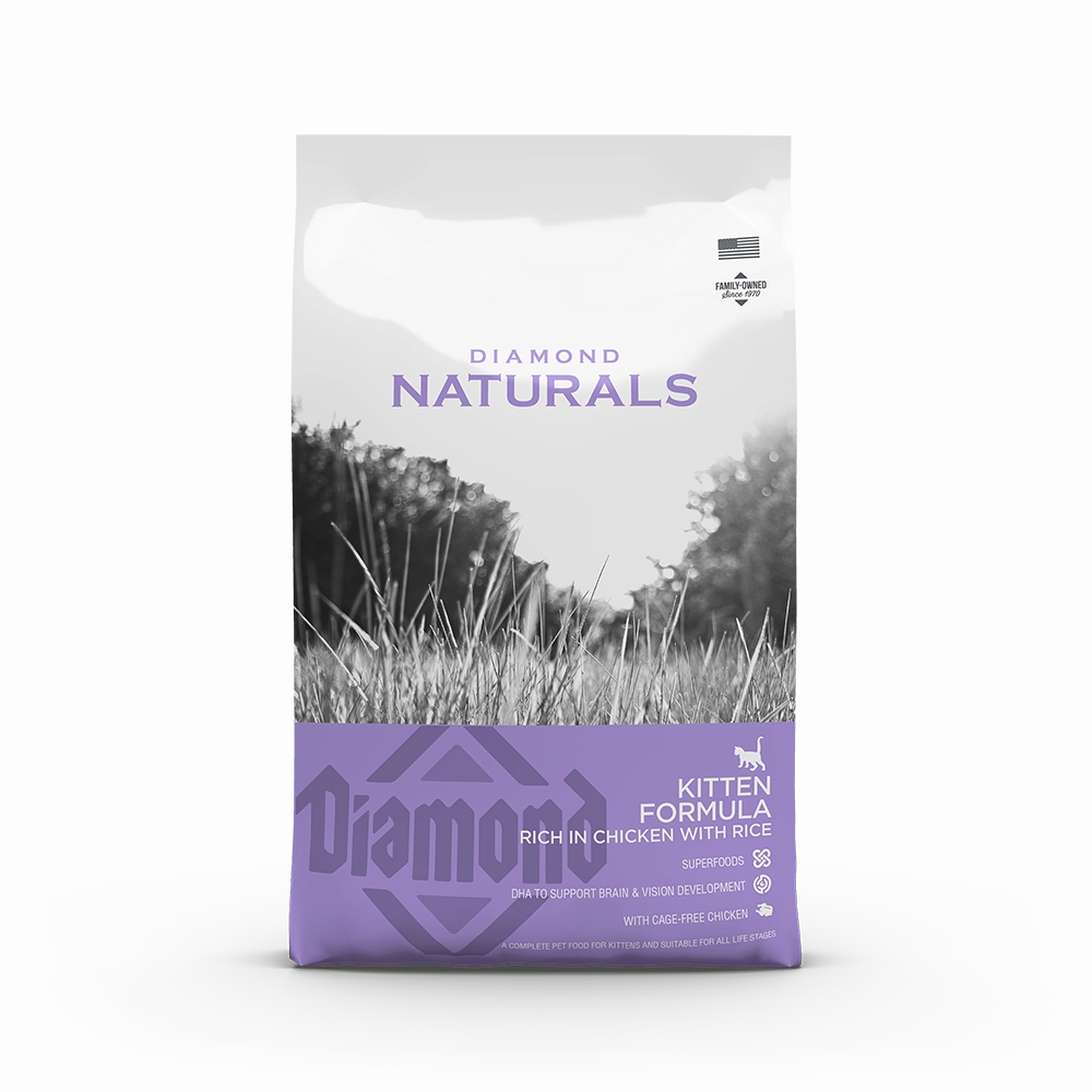 Diamond Naturals Cat Kitten Chicken & Rice Formula 3kg