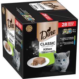 DINE - Multipack Kitten Wet Food (85g x 28pk)