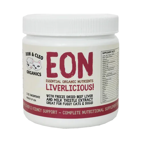 Dom & Cleo Eon Liverlicious for Fussy Dogs & Cats 3oz