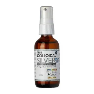 Dom & Cleo Organics True Colloidal Silver 2oz (Spray Head)
