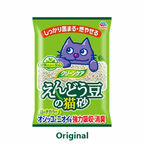 Earth Pet Green Pea Original Clumping Cat Litter 6L