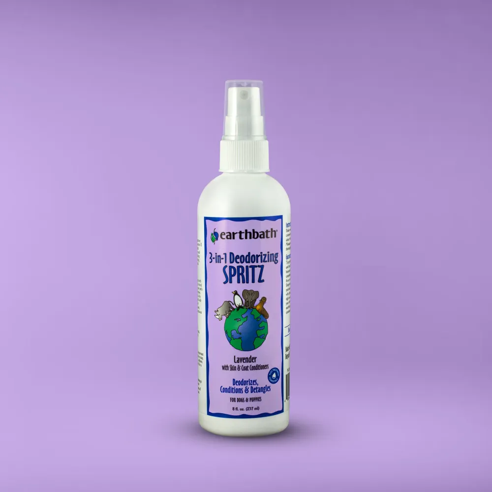 Earthbath Deodorizing Lavender Spritz for Dogs and Cats