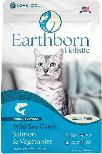 Earthborn Holistic Wild Sea Catch Grain Free Natural Cat Food