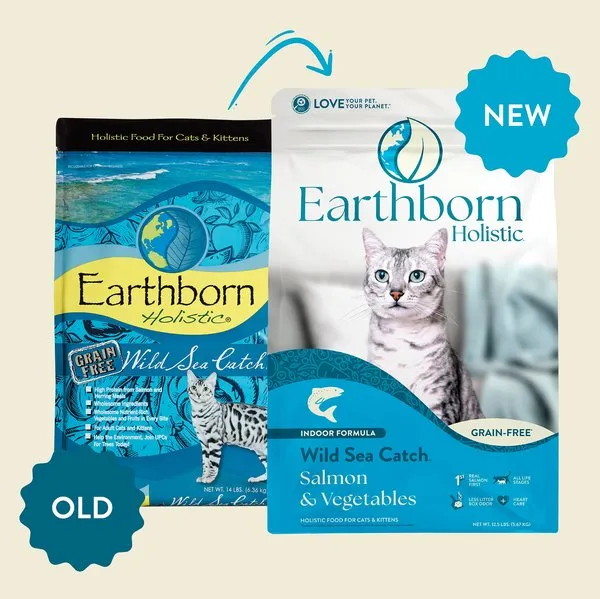 Earthborn Holistic Wild Sea Catch Grain Free Natural Cat Food