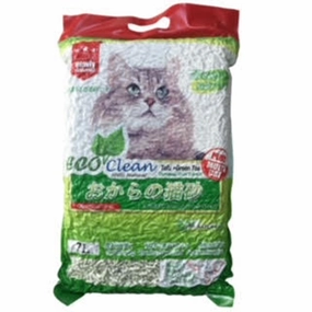 Eco Clean Tofu Cat Litter Green Tea Flavor 7L