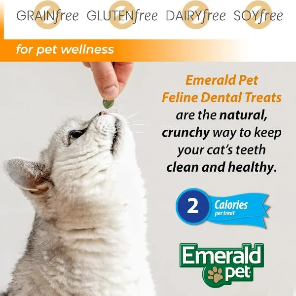 Emerald Pet Grain Free Catnip Feline Dental Treats