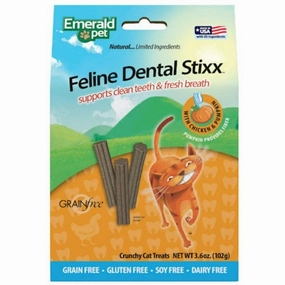 Emerald Pet Feline Dental Stixx Chicken & Pumpkin