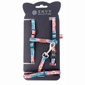Envy Cat Harness Set Tropical Blush