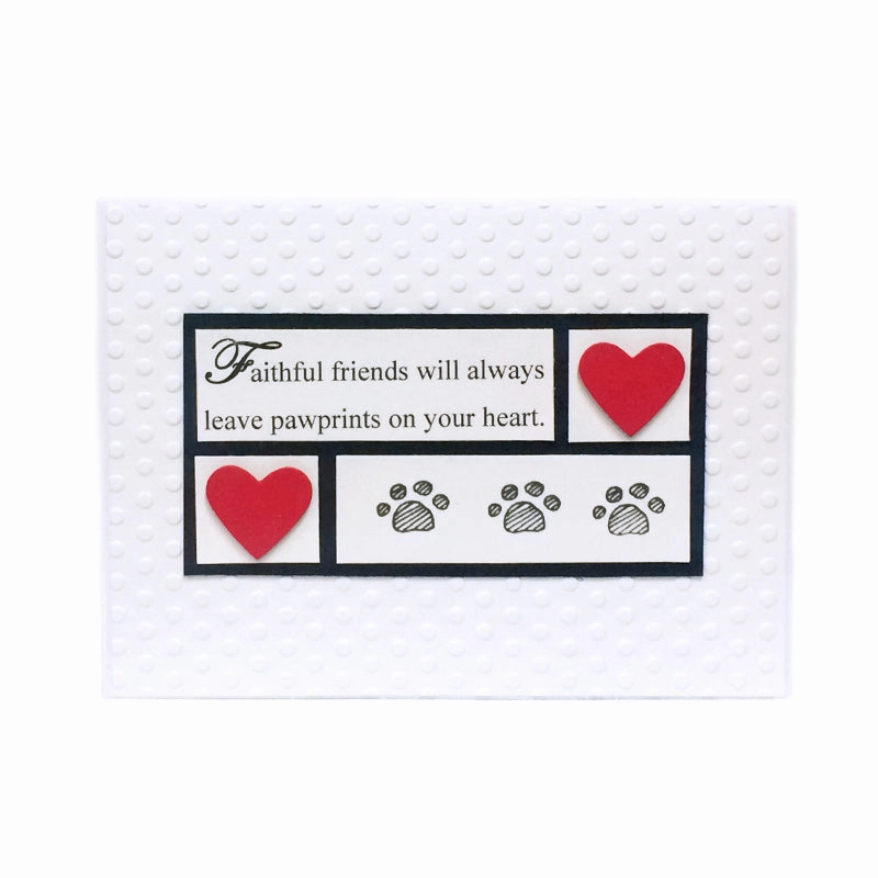 Faithful Friends Sympathy Card
