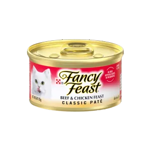 Fancy Feast Classic Pate Beef & Chicken Feast 85g