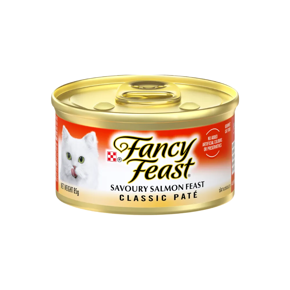 Fancy Feast Classic Savory Salmon Feast 85g