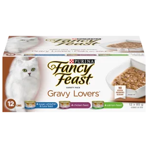 Fancy Feast Gravy Lovers Canned Cat Food Variety Pack