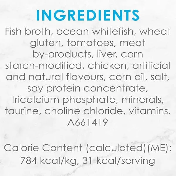 Fancy Feast Petites Ocean Whitefish Entree in Gravy Wet Cat Food